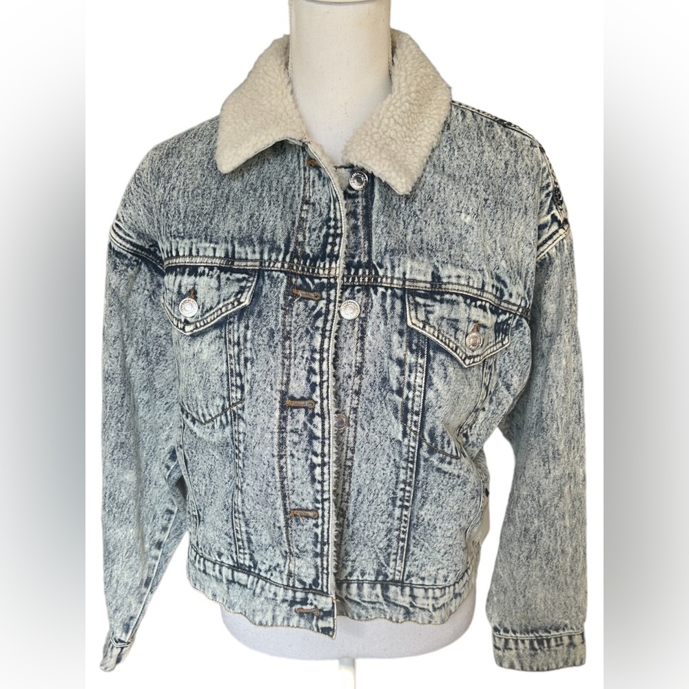 Acid Washed Denim Jacket